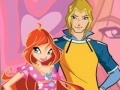 Jwèt Winx Love: Round Puzzle - Happy Valentine`s Day