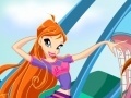 Jwèt Winx Club Fashion: Bloom VS Flora