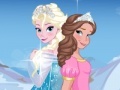 Jwèt Frozen Sisters Elsa and Anna