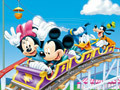 Jwèt Mickey in Rollercoaster - Set the blocks