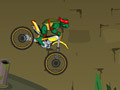 Jwèt Ninja Turtle Bike