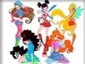 Jwèt Winx Club Coloring