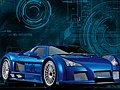 Jwèt Blue Demon Car