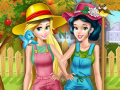 Jwèt Princesses Working In the Garden 