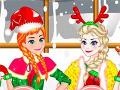 Jwèt Elsa And Anna Christmas Day