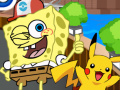 Jwèt Sponge Bob Pokemon Go
