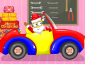 Jwèt Santa Minion Christmas Car