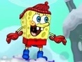 Jwèt Sponge Bob SnowBoarding