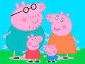 Jwèt Peppa Pig Jigsaw