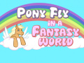Jwèt Pony fly in a fantasy world