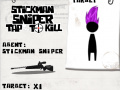 Jwèt Stickman sniper: Tap to kill