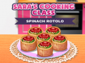 Jwèt Sara’s Cooking Class Spinach Rotolo
