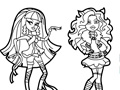 Jwèt Monster High Coloring