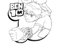 Jwèt Ben 10 Coloring