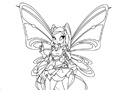 Jwèt Winx Coloring For Kids