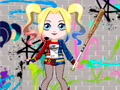 Jwèt Cute Harley Quinn Dress Up