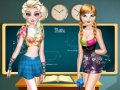 Jwèt Elsa And Anna Highschool Fashion