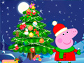 Jwèt Peppa Pig Christmas Tree Deco