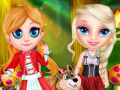 Jwèt Little Elsa In Red Hood