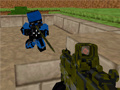 Jwèt Blocky Combat Swat