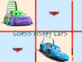 Jwèt Guess Disney Cars