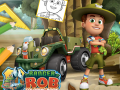 Jwèt Ranger Rob Coloring Book