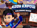 Jwèt Kody Kapow Coloring Book