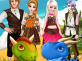 Jwèt Disney Couple And Dragons 