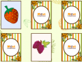 Jwèt Fruits Memory