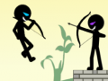 Jwèt Stickman Archer Online 4