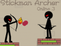 Jwèt Stickman Archer Online 3