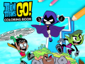 Jwèt Teen Titans Go Coloring Book