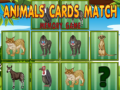 Jwèt Animals Cards Match 