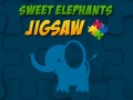Jwèt Sweet Elephants Jigsaw