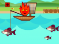Jwèt FireBoy And WaterGirl Go Fishing