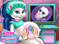 Jwèt Kitty Pregnant Check-up