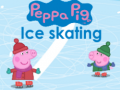 Jwèt Peppa pig Ice skating