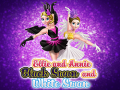 Jwèt Ellie and Annie Black Swan and White Swan