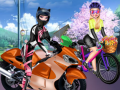 Jwèt Sisters Motorcycle Vs Bike