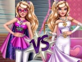 Jwèt Superhero Vs Princess
