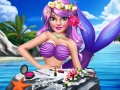 Jwèt Princess Mermaid Makeup Style