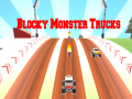 Jwèt Blocky Monster Trucks