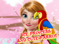 Jwèt Ice Princess And Cute Parrot