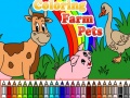 Jwèt Coloring Farm Pets