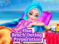 Jwèt Elsa Beach Outing Preparation