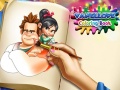 Jwèt Vanellope Coloring Book