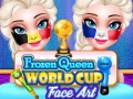 Jwèt Frozen Queen World Cup Face Art