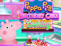 Jwèt Peppa Pig Birthday Cake Cooking