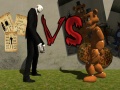 Jwèt Slenderman vs Freddy The Fazbear