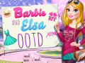 Jwèt Barbie and Elsa OOTD